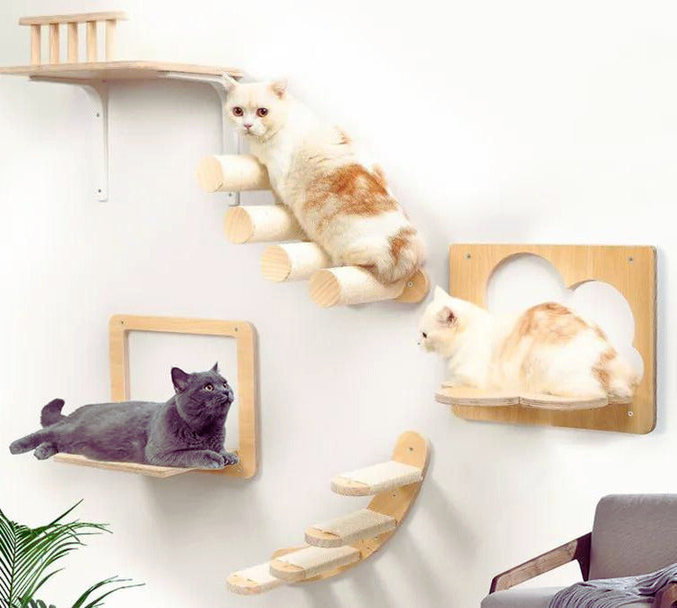 Modern Cat Wall Furniture - Cat climbing wall