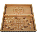 Unique Carved chess game - Classic Game with a Personal Touch - Shkura