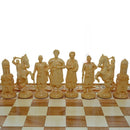 Unique Carved chess game - Ideal Gift for Chess Enthusiasts - Shkura