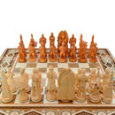 Handmade Chess Set for Chess Lovers - One-of-a-Kind Gift - Shkura