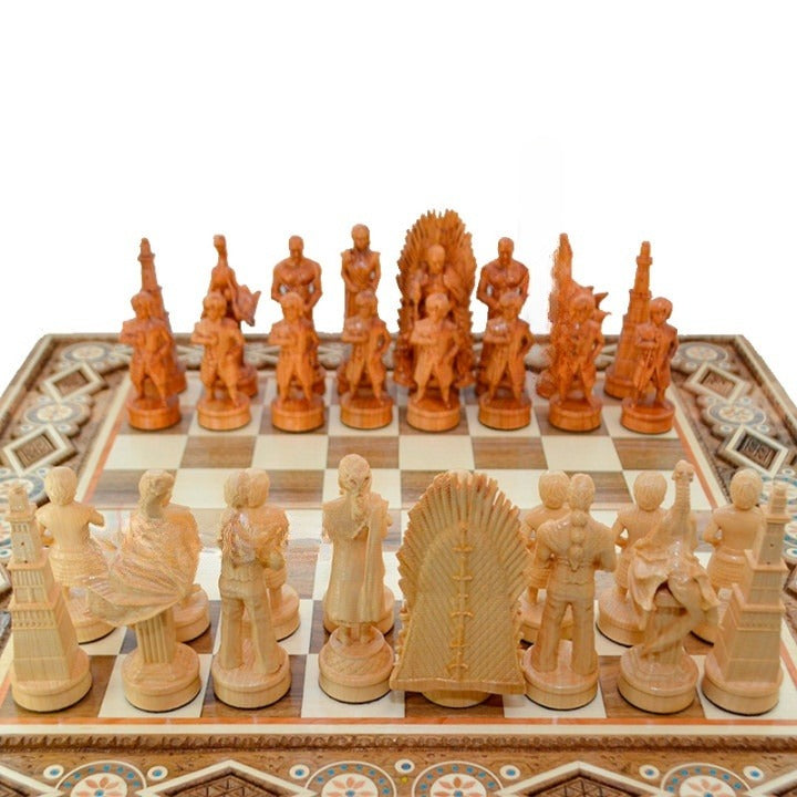 Handmade Chess Set for Chess Lovers - One-of-a-Kind Gift