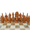 Handmade Chess Set for Chess Lovers - One-of-a-Kind Gift - Shkura