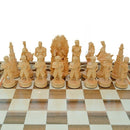 Handmade Chess Set for Chess Lovers - One-of-a-Kind Gift - Shkura