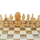 Handmade Chess Set for Chess Lovers - One-of-a-Kind Gift - Shkura