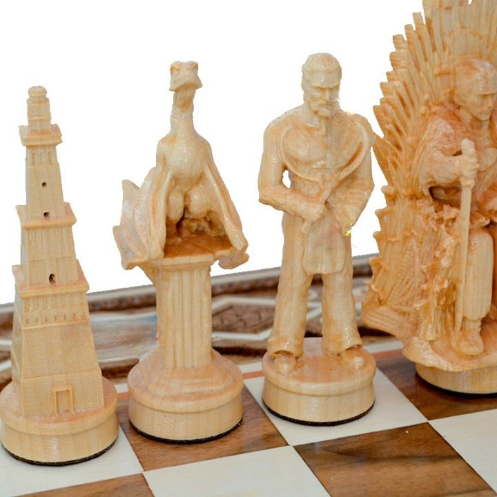 Handmade Chess Set for Chess Lovers - One-of-a-Kind Gift