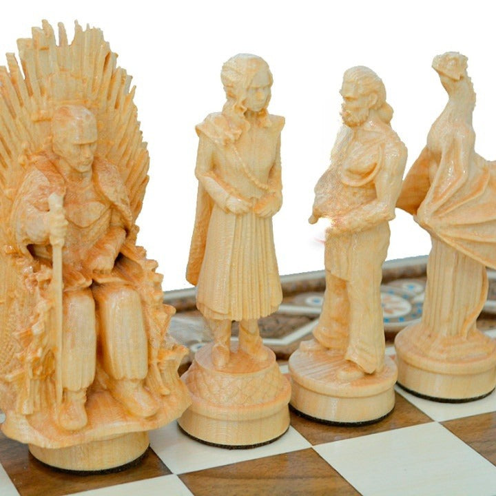 Handmade Chess Set for Chess Lovers - One-of-a-Kind Gift