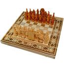 Handmade Chess Set for Chess Lovers - One-of-a-Kind Gift - Shkura