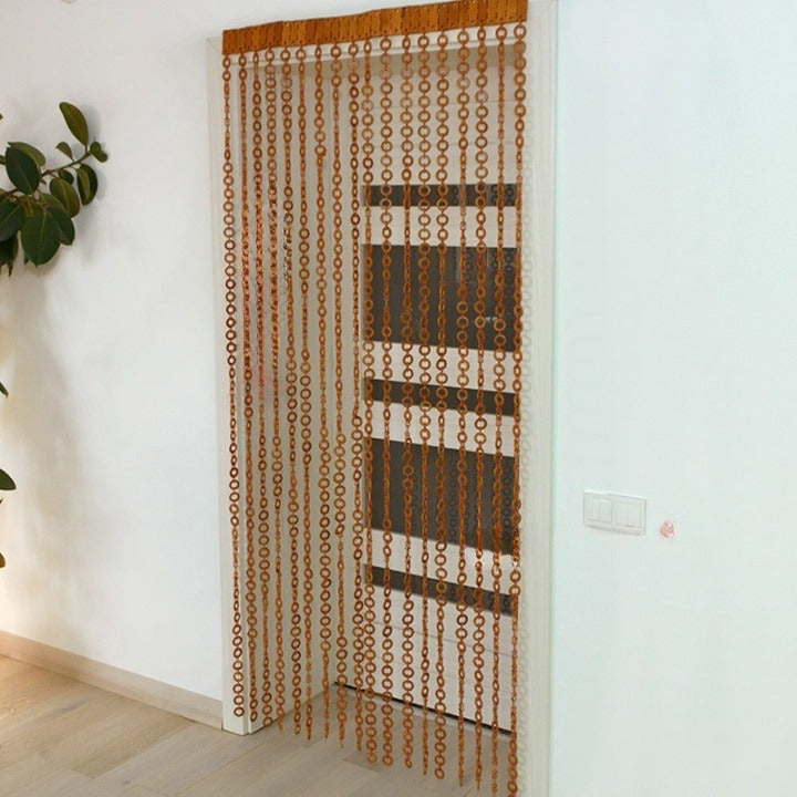 Handmade Wooden Bead Home Accent - Handcrafted Boho Home Decor