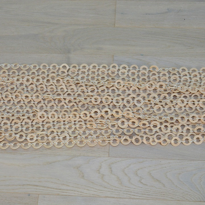Handmade Wooden Bead Home Accent - Handcrafted Boho Home Decor