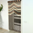 Handmade Wooden Bead Door Curtains for a Inviting Entryway - Shkura