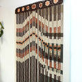 Handmade Wooden Bead Door Curtains for a Inviting Entryway