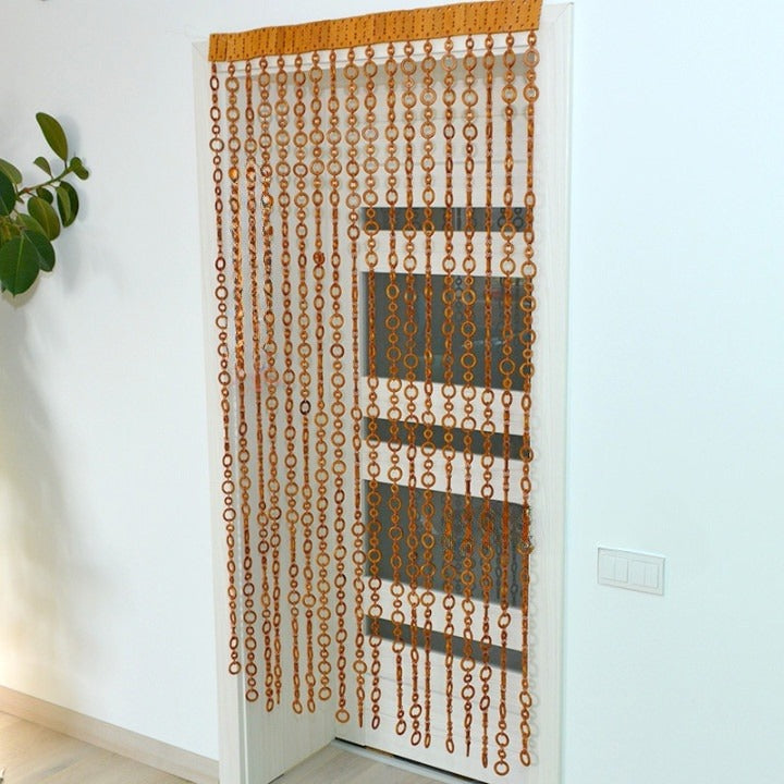 Custom Made Wooden Bead Door Curtains