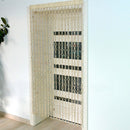 Custom Made Wooden Bead Door Curtains - Housewarming gift - Shkura
