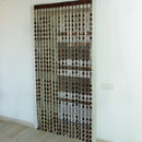 Custom Made Wooden Bead Door Curtains for Privacy and Style - Shkura
