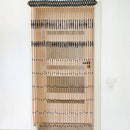 Wooden beaded door curtains rustic charm - Shkura