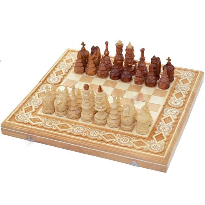 Engraved chess game - Perfect Gift for Him