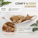 Stylish Cat hammock + 2 steps for modern home - Shkura