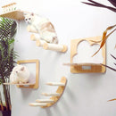 Modern Cat Wall Furniture - Cat climbing wall - Shkura