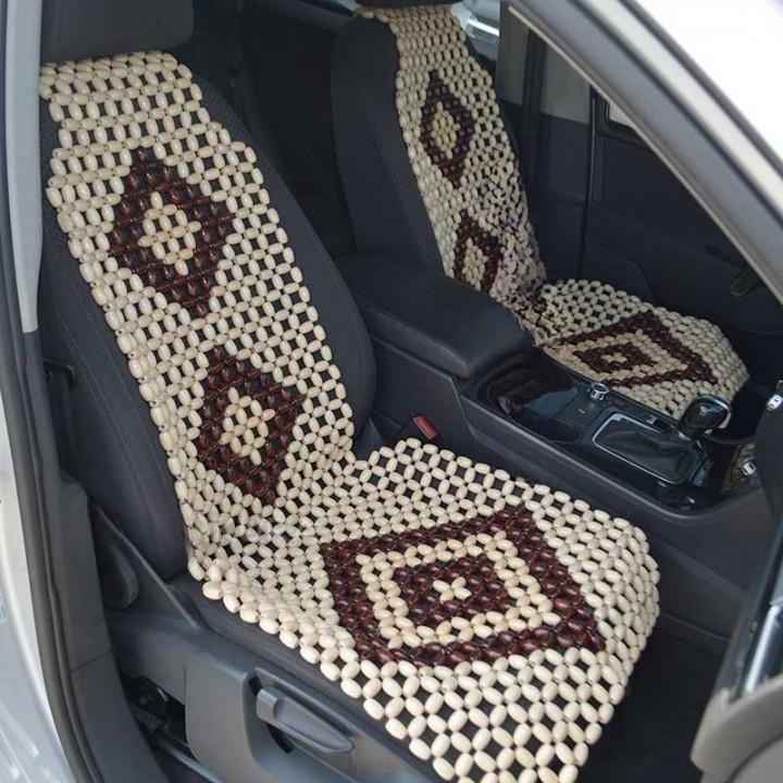 2 pcs Crochet car seat cover