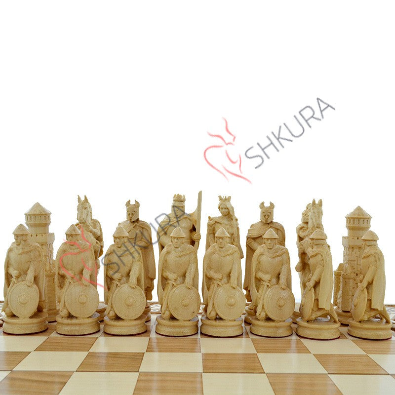 British Royal Army Chess Set Luxury Chessboard Luxury Chess 