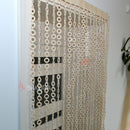 Wooden beaded curtain doorway - Shkura